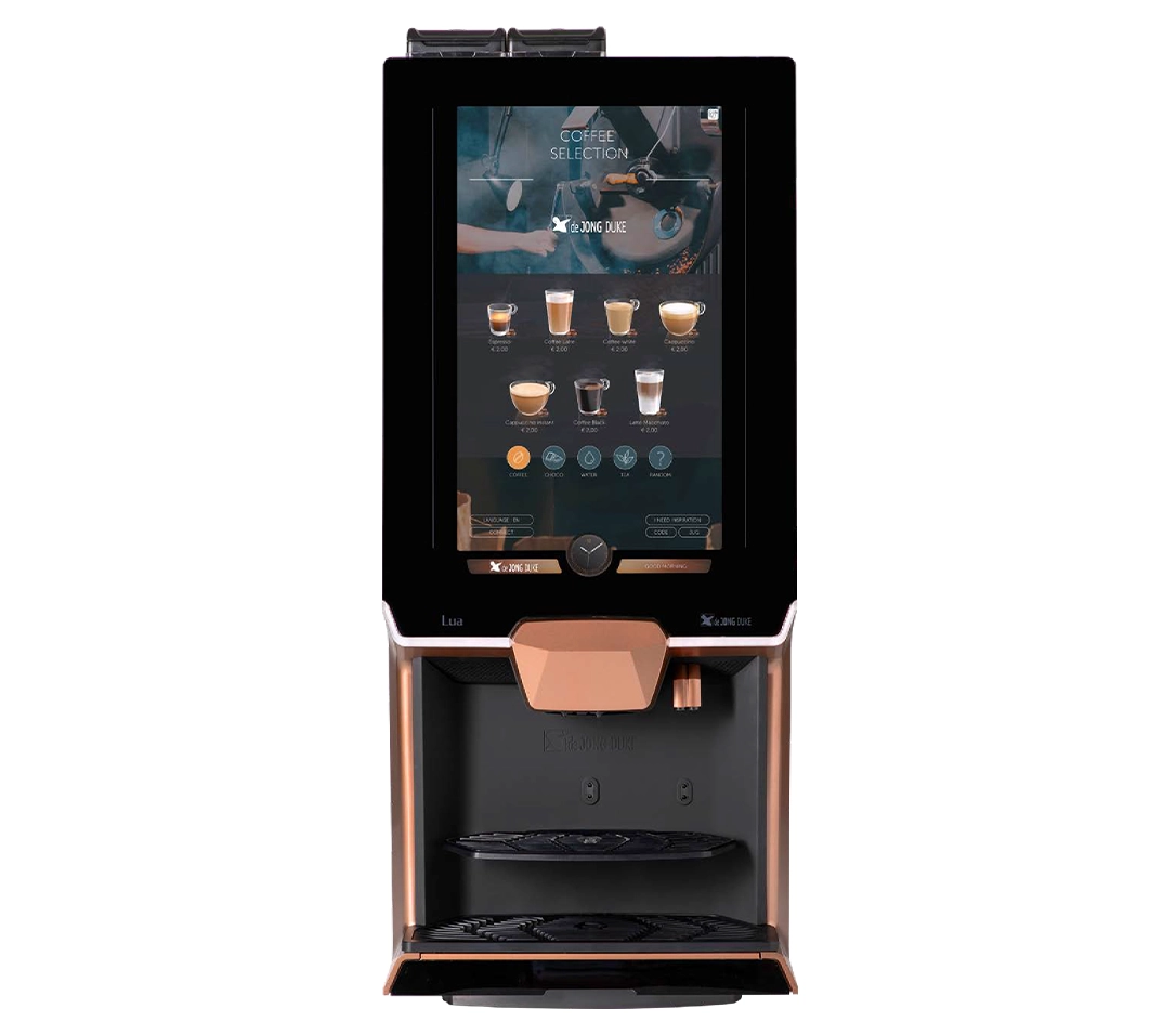 全自動一杯取り業務用ドリップコーヒーマシン　de JONG （デ・ヨング）Lua （ルア）